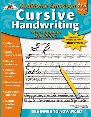 Traditional American Cursive Handwriting The Complete Workbook Debra Gundelach