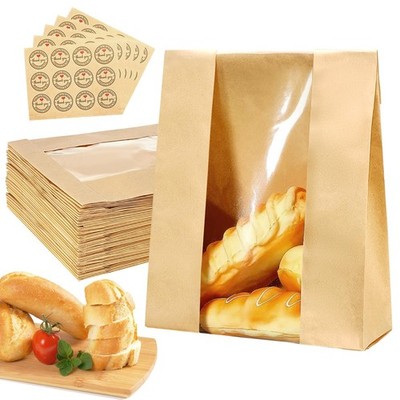 50 Pack Kraft Sourdough Bread Bags50 Thicker Bread Bags For Homemade Breadlarge