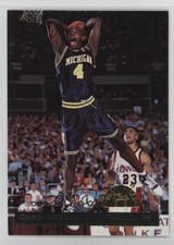 1993-94 Classic Draft Picks Gold /9500 Chris Webber #1 HOF e3n