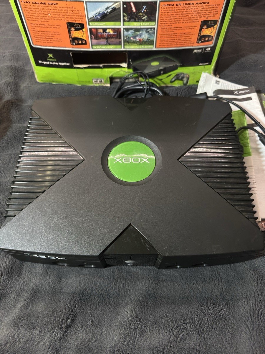 Used Original Xbox Console With 2 Controllers , Zenith Z