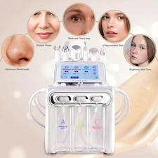 6 in 1 Hydrogen Oxygen Dermabrasion Machine Facial Peeling Skin Care for Salon