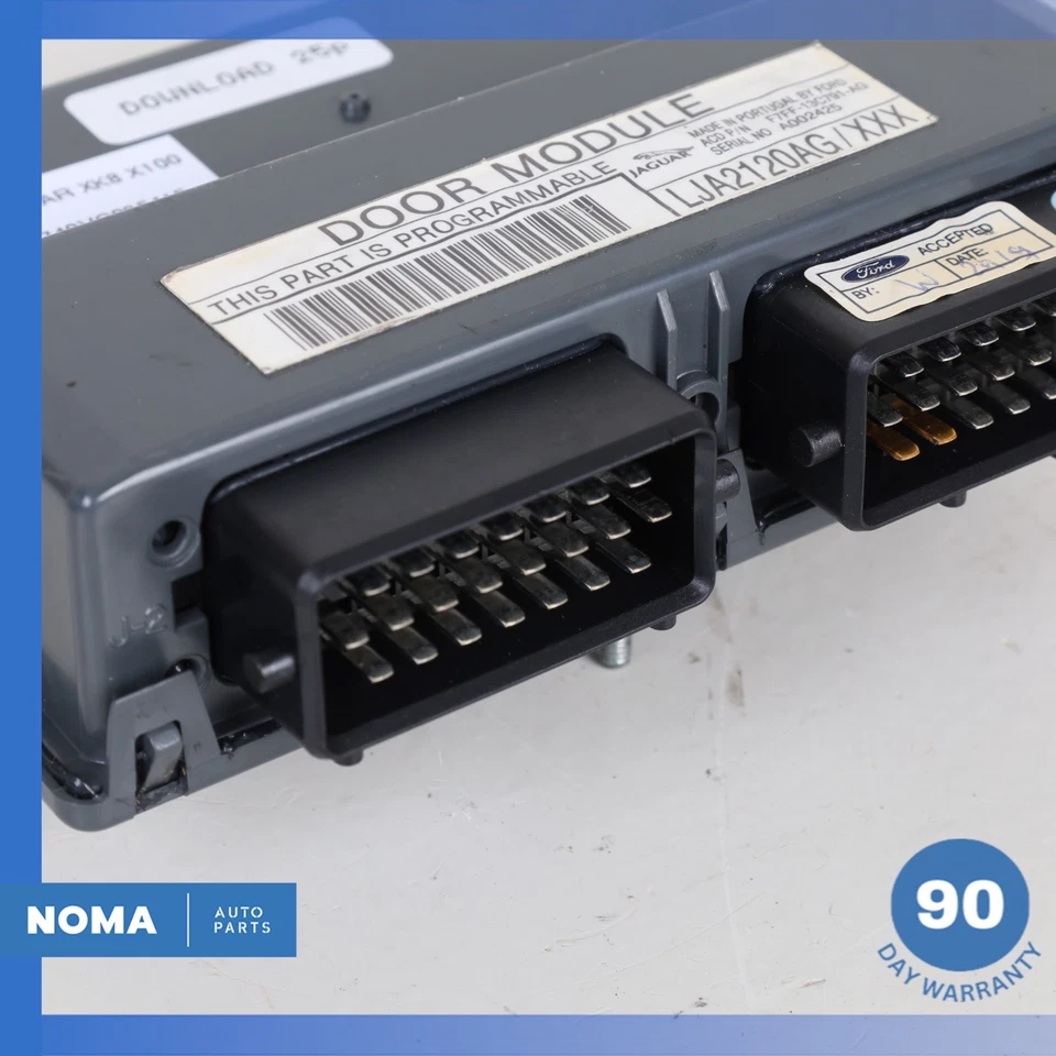 97-98 Jaguar X100 XK8 Left or Right Side Door Control Module LJA2120AG OEM - Изображение 3 из 4