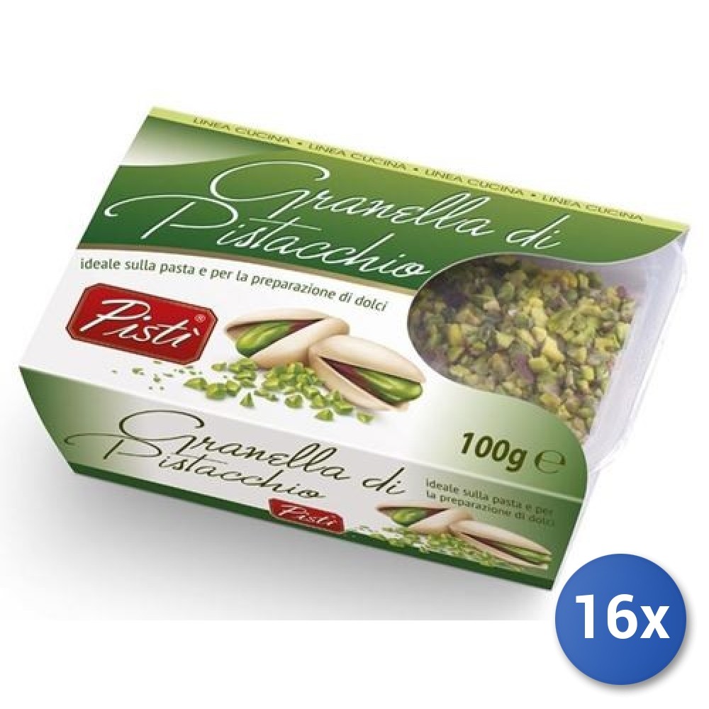 16X Multipack Pistachio Granules Gr 100
