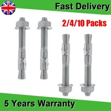 M18x160mm 2/4/10Pack floor bolts / through bolt / anchor bolt / post lift / ramp