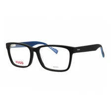 NEW Hugo HG 0182 0003 00 Matte Black 55mm Eyeglasses