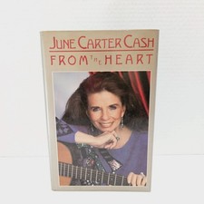 June Carter Cash Biography From The Heart SIGNED First Edition HC (1987)