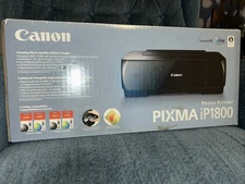 Canon PIXMA IP1800 Digital Photo Inkjet Printer NEW Open Box, Damaged Box
