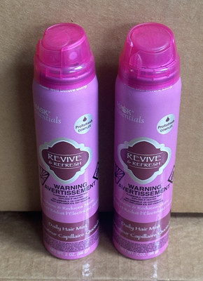 2 Pack - Hask Revive & Refresh Daily Hair Mist 2 oz NEW
