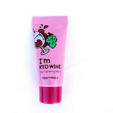 TONYMOLY I'm Red Wine Pore Tightening Mask 15mL/0.50 fl oz Purifying NEW