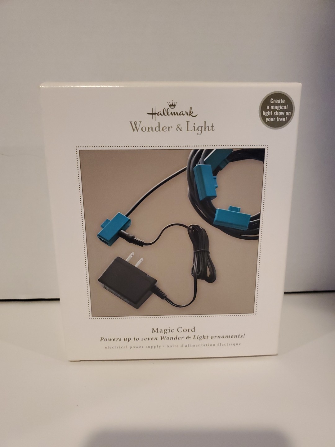 Hallmark Keepsake Magic Cord Wonder & Light 2011 Powers 7 Ornaments New in Box