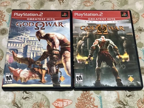 God Of War 1 and 2 TESTED and Working for PlayStation 2 PS2 Bundle