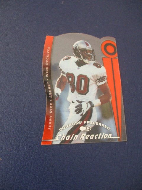1997 Donruss Preferred Chain Reaction /3000 Jerry Rice #7B HOF
