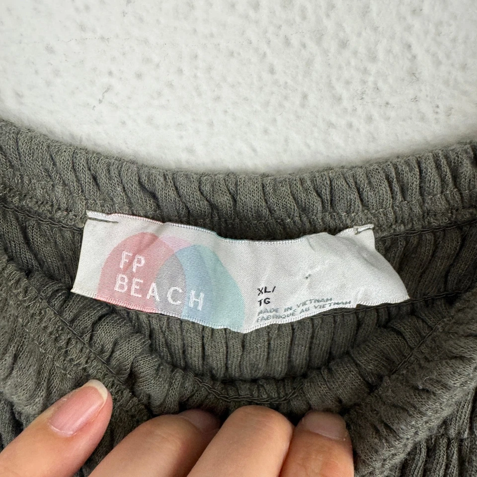 Комбинезон Free People Homecoming XL зеленый - Изображение 4 из 4