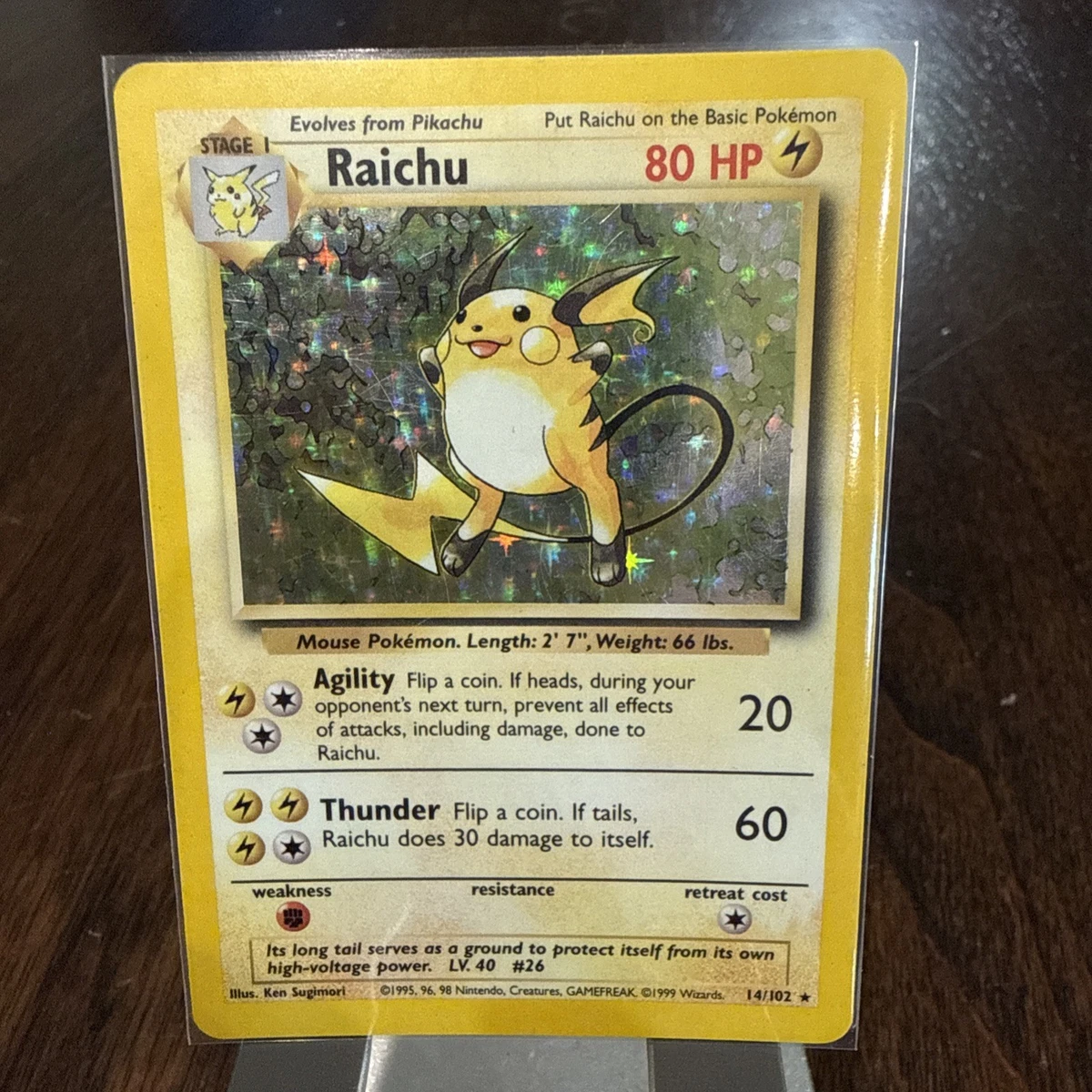 Raichu Pokemon Card for sale