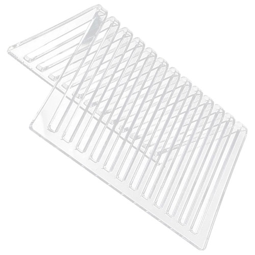 CD Display Stand Vinyl Record Storage Shelf Office Desktop Holder