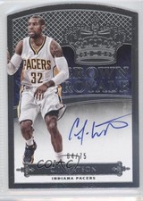 2014-15 Panini Preferred Crown Royale Auto 64/75 CJ Watson #154 Auto 0q0