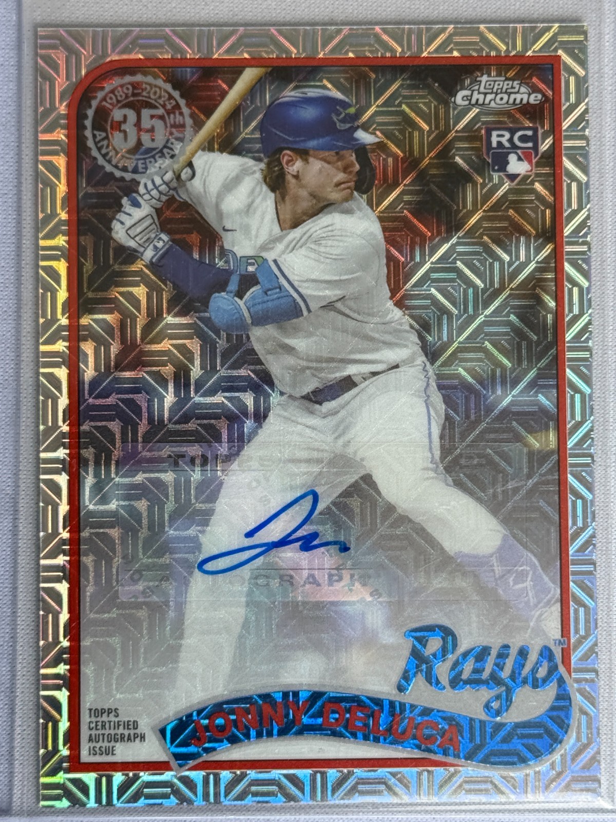 2024 Topps Series 2 - Silver Pack Mojo Auto Jonny Deluca #2T89C-76 (AU, RC)