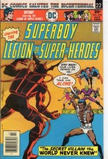 Superboy Legion of Super-Heroes 218 DC Comics 1976 GD