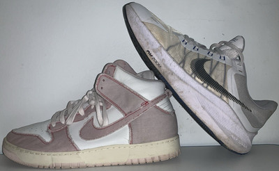 Nike Dunk Hi 1985 Barely Rose Denim Sneaker +Nike Air Zoom Winflo 8 Mens Size 14