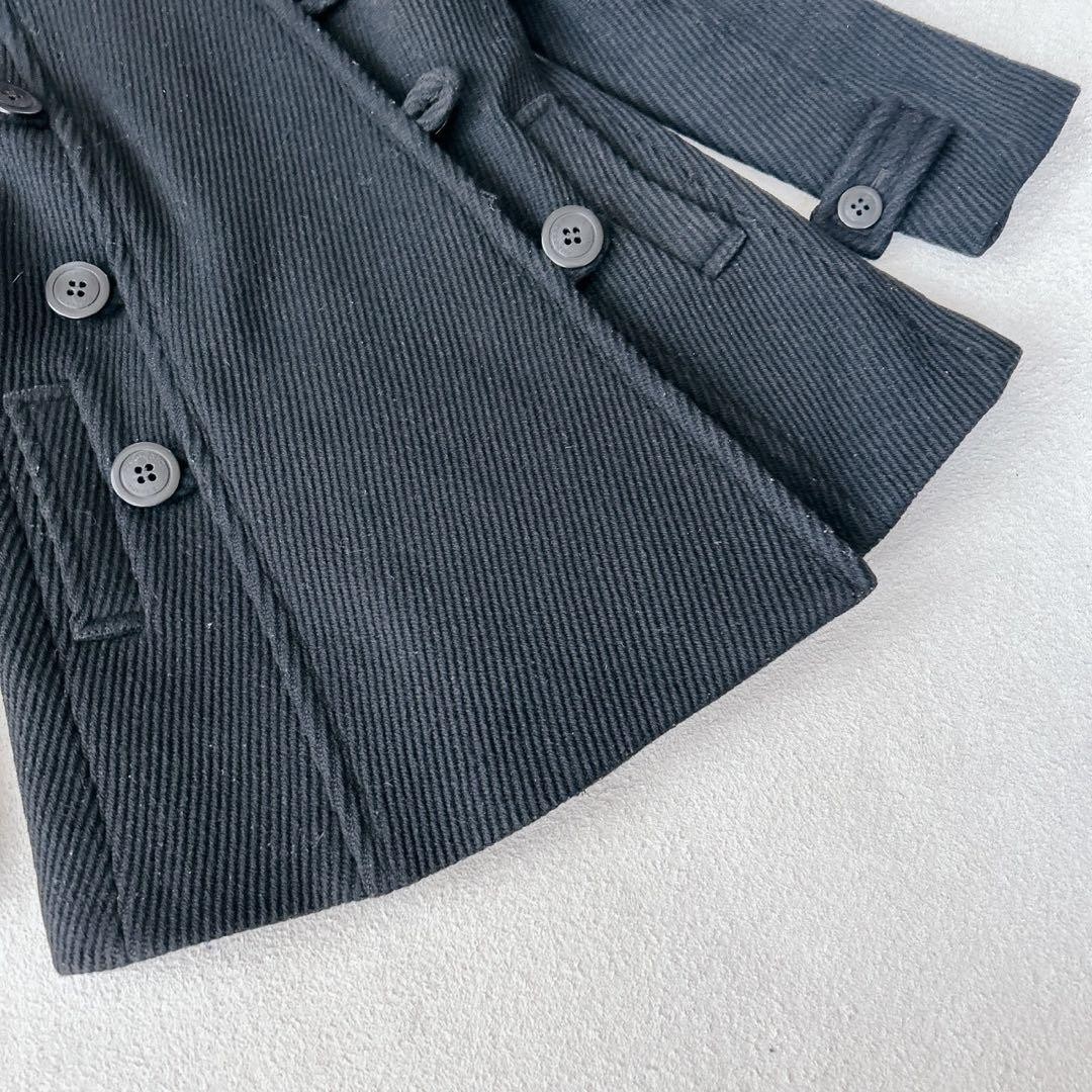 BURBERRY BLUE LABEL Nova Check Trench Coat Women Size 38 S Black From Japan thumbnail 6