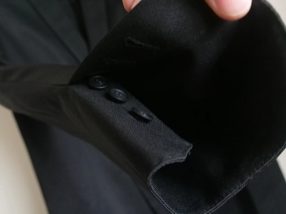 New Julius _7 Julius Julius SS15 Prism Black Western Style Blazer 497JAM2 Size 1 - Image 3 of 4