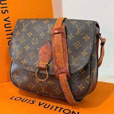 LOUIS VUITTON Saint Cloud Monogram Excellent Condition From Japan