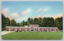 Olanta South Carolina, Lewis Motel, Advertising, Vintage Postcard