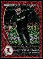 2021 Panini Prizm Draft Picks Prizms Red Velocity #173 Michael Kirian - BB