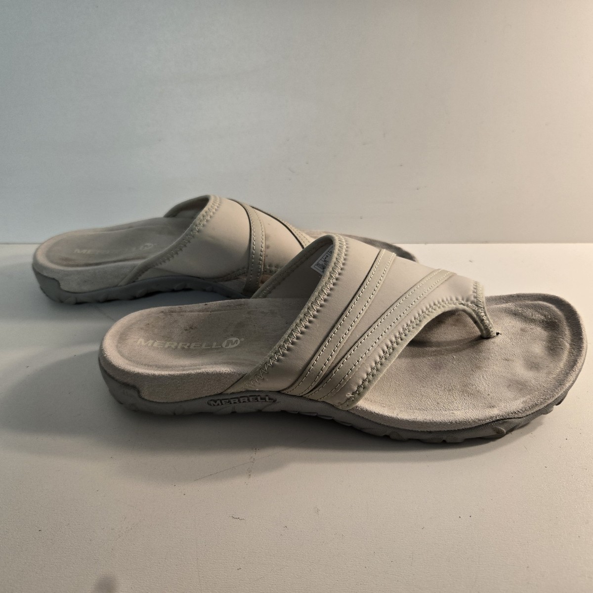 Merrell Size 9 Terran Ari Wrap Sandals Beige J94472 Comfort Toe