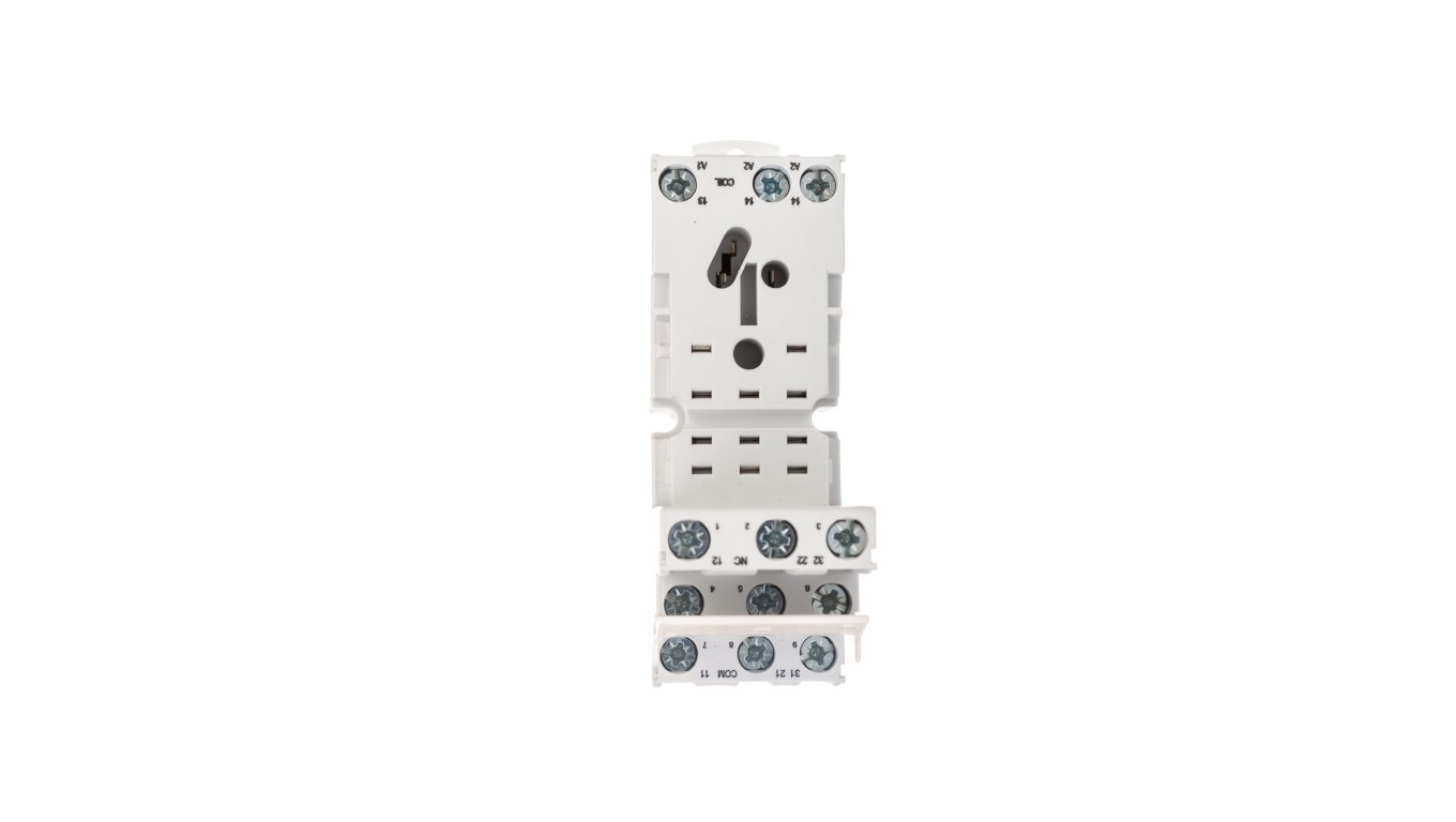 R3 3P 10A 300V Relay Socket AC GZM3-GREY 857412