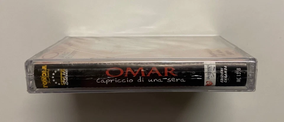 mc Omar Codazzi capriccio di una sera Musicassetta SIGILLATA liscio - Immagine 2 di 3