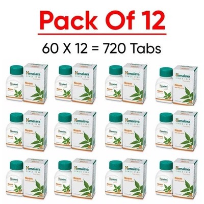 Himalaya Neem Tabs Kräuter Haut Wellness Azadirachta Indica 12er Box 2026 KOS...