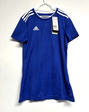 Adidas Condivo 18 Soccer Jersey Youth XS Blue White Climalite 0059