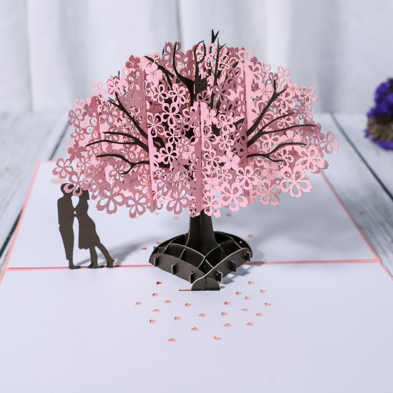 3D Pop-Up Karte,Liebe,Valentinstag, Hochzeit,Jubiläum,Verlobung,Einladung,Feste
