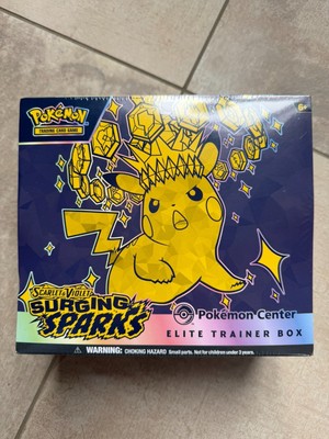 Pokemon Surging Sparks Pokemon Center Elite Trainer Box, Sealed, Blitzversand