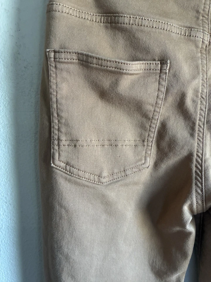 Husky Boys' Super Stretch Pull-On Jogger Jeans Cat Jack Brown, Size 16 - Image 3 of 4