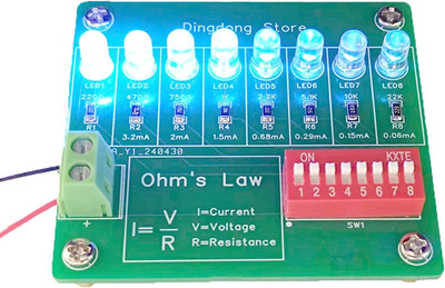 Soldering Practice Kit Current Resistance Experiment SMD Resistor Learning