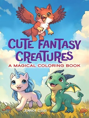 Cute Fantasy Creatures: A Magical Coloring Book (Dover Fantasy Coloring Books)