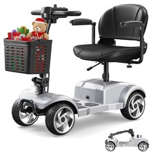 4-Wheel Power Wheelchair Scooter All Terrain for Seniors  Adults