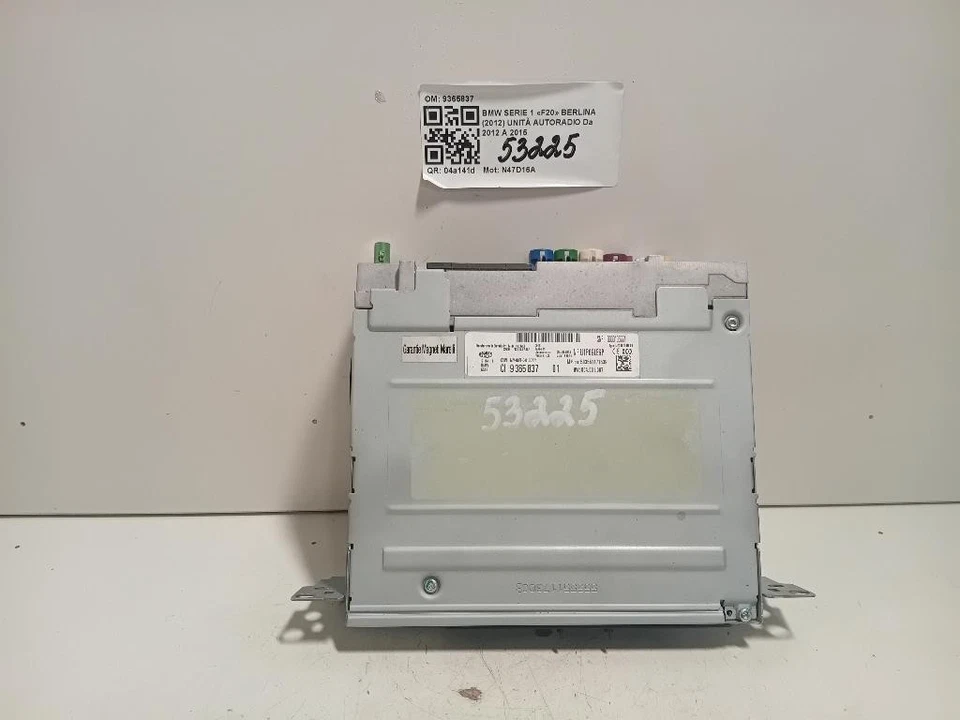 AUTORADIO MP3 PER BMW Serie 1 F20 9365837 N47D16A (11>19) - Immagine 3 di 4