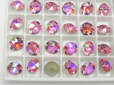 Rose Illumine F (8mm - 39ss) Swarovski 1088 XIRIUS Chaton Rhinestones