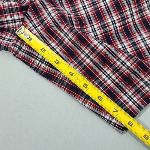 EP Pro 8" Navy Red White Plaid Bermuda Shorts Womens Size 10 - Picture 5 of 8