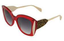 Brand New 2025 GENNY Women Sunglasses GYS 972 col 05 Frame Italy Authentic Case