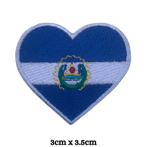 High Quality Country Small Heart Flags Iron On Patch Embroidered Sew On Badge - Picture 62 of 200