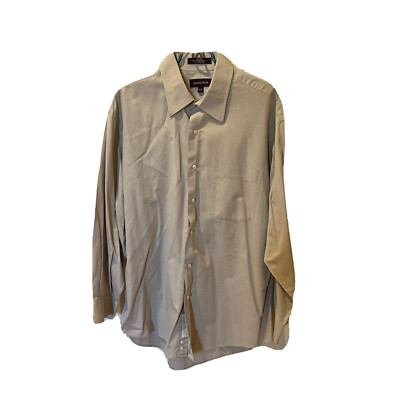 Nordstrom Cotton Long Sleeve Button-Down Beige Shirt Men's Size 16-1/2 - 32 | eBay Nordstrom Cotton Long Sleeve Button-Down Beige Shirt Men's Size 16-1/2 - 32 | eBay