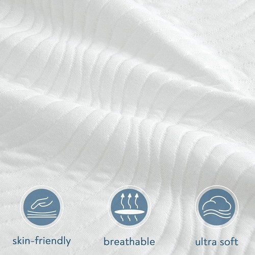 Waterproof Pack N Play Mattress Topper Pad 38"x26" with Removable Washable Cover - Picture 2 of 7