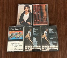 Bruce Springsteen Cassette Tape Lot 5- All Different Tested Tapes