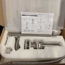 VOTON Chrome Bathroom Faucet Waterfall Single Handle Single Hole Bathroom Sink