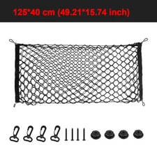 Car Trunk Cargo Net Holder Elastic Mesh Organizer Truck SUV Universal 4 Hook Net