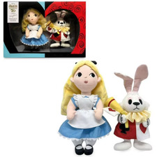 Disney Alice In Wonderland 70th Anniversary Plush Set Mary Blair Limited Release